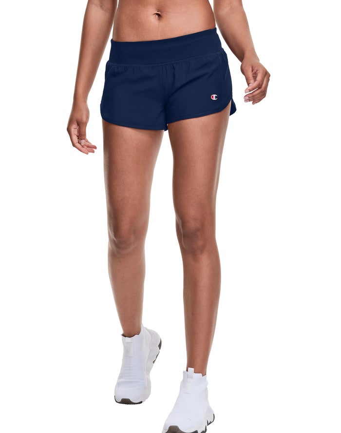 Champion Dame Shorts Mørkeblå - Sport 2.5 - Danmark FUW-349762